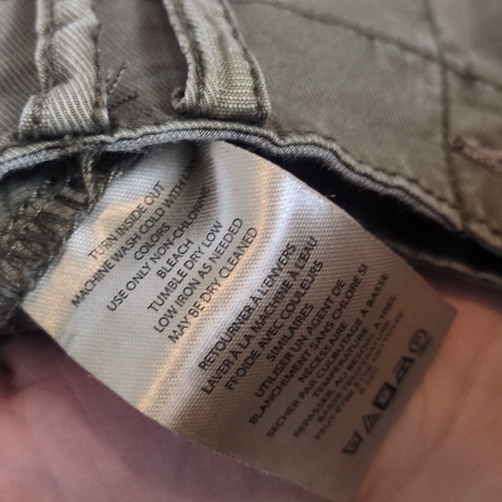PILCRO Anthropologie‎ Womens Olive Green Waist 29 Petite - Picture 9 of 10